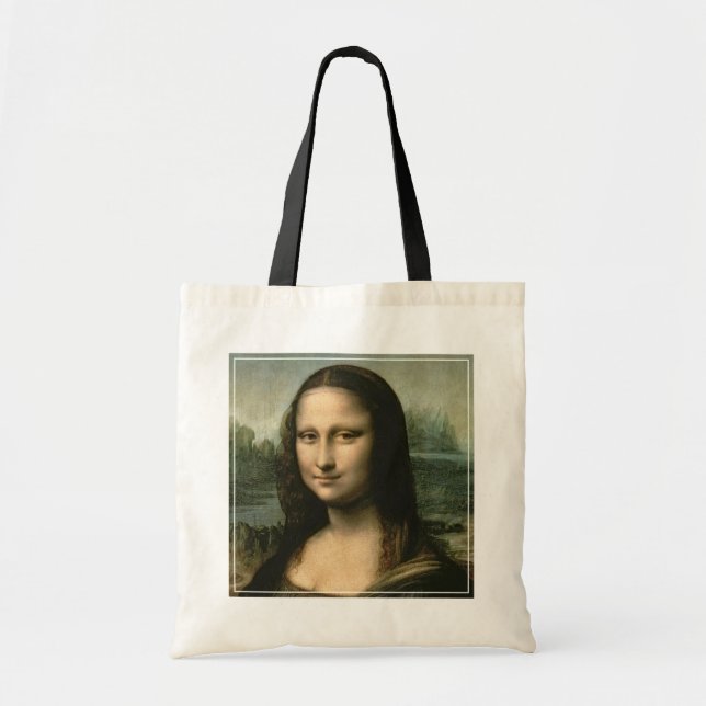 Leonardo Vinci | Mona Lisa, c.1503-6 Tygkasse (Framsidan)