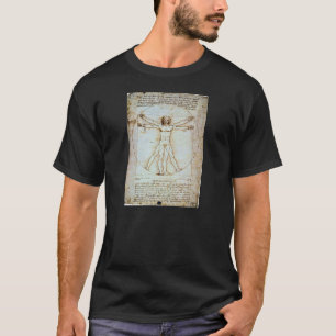 Leonardos Da Vinci Vitruvian man Tee