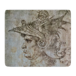 Leonardo's Helmeted Warrior