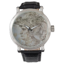 Leonardo's Helmeted Warrior eWatch Watch