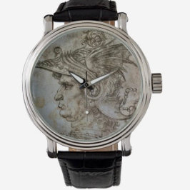 Leonardo's Helmeted Warrior eWatch Watch Armbandsur