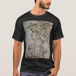Leonardo's Helmeted Warrior T Shirt