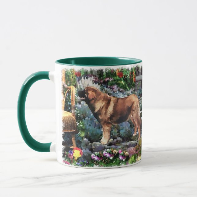 Leonberger Art Gifts Mugg (Vänster)