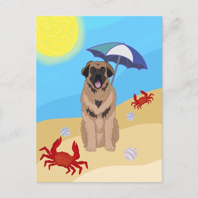 Leonberger Beach Vykort (Framsida)