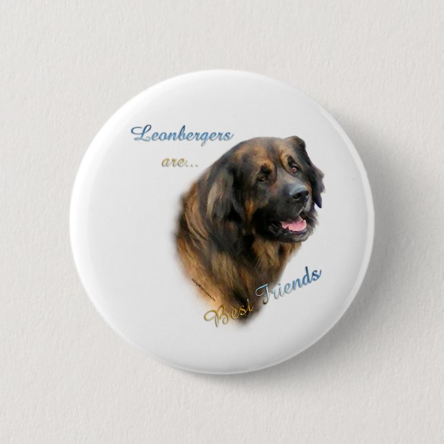 Leonberger Best Friend 2 - knapp (Framsida)