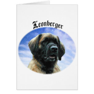 Leonberger Clouds Hälsningskort