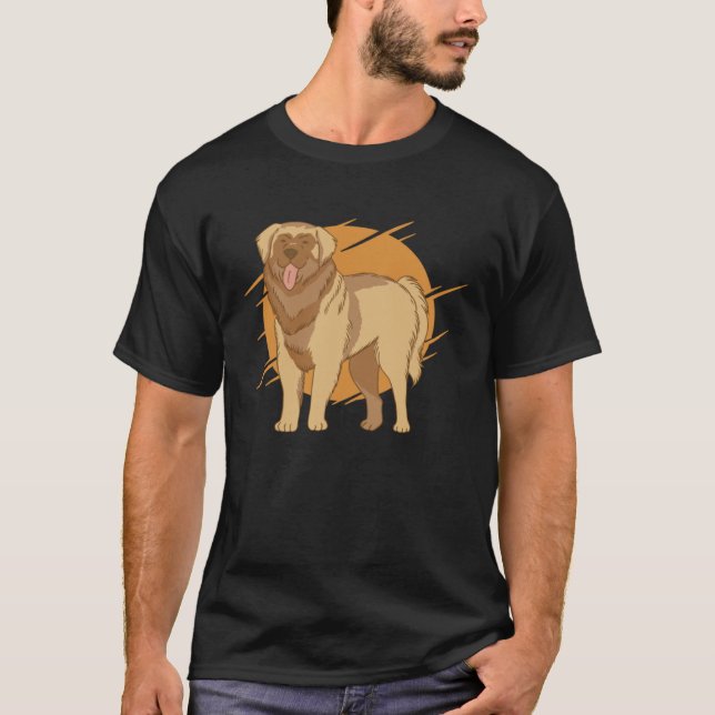 Leonberger dog t shirt (Framsida)