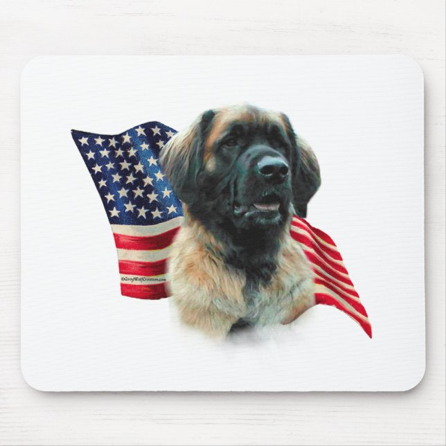 Leonberger Flagga Musmatta (Framsidan)