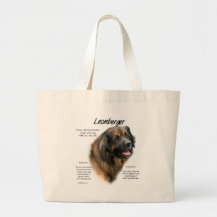 Leonberger historiedesign jumbo tygkasse
