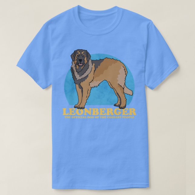 Leonberger-Hund i Hundägare Leonberge T Shirt (Design framsida)
