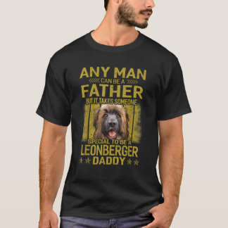 Leonberger Hund pappa Pappa Gift För manar T Shirt