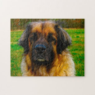 Leonberger Hundras Pussel. Pussel