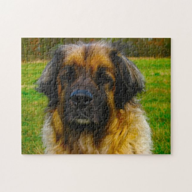 Leonberger Hundras Pussel. Pussel (Horisontell)