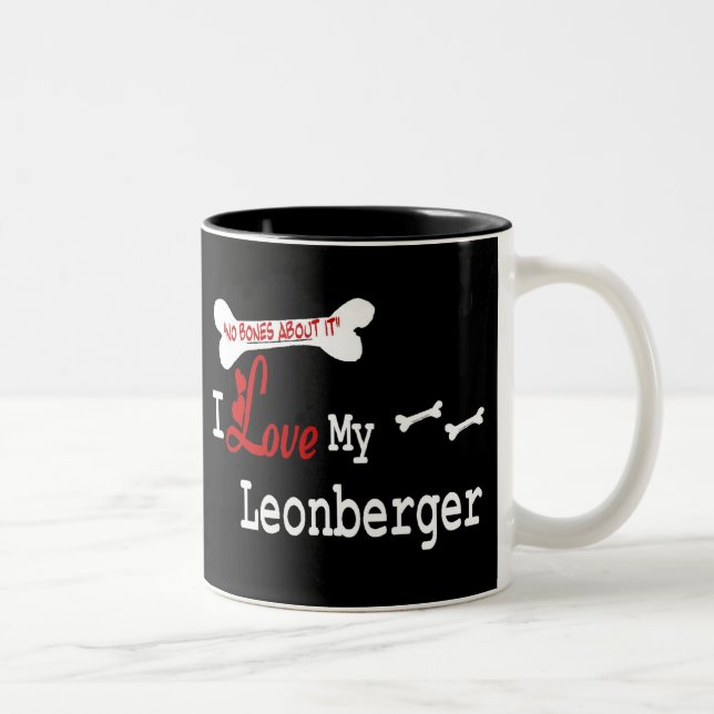Leonberger (jag älskar), mugg (Höger)