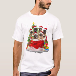 Leonberger jul Jultomten T Shirt
