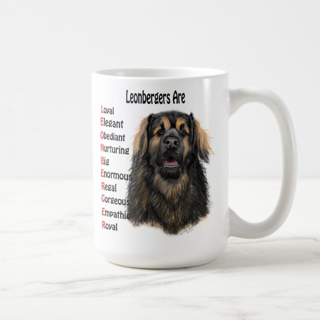 Leonberger kaffemugg (Höger)