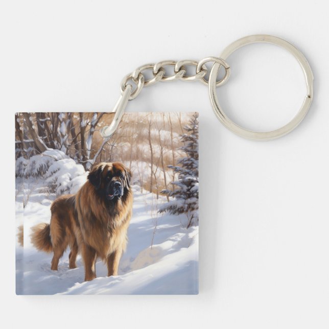 Leonberger Låt det snöa jul (Baksidan)