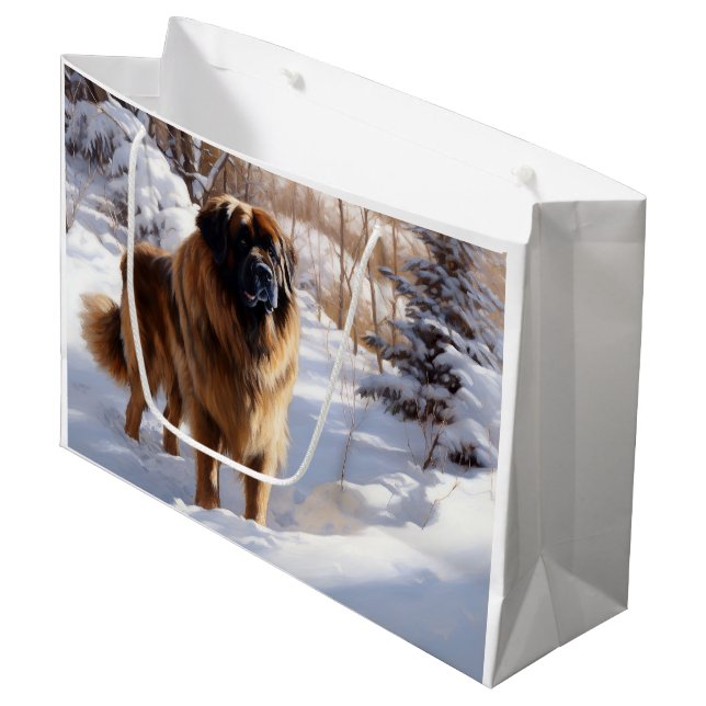 Leonberger Låt det snöa jul (Framsidan Vinklad)
