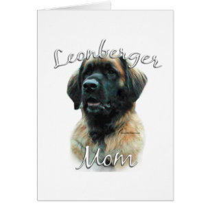 Leonberger Mamma 2 Hälsningskort