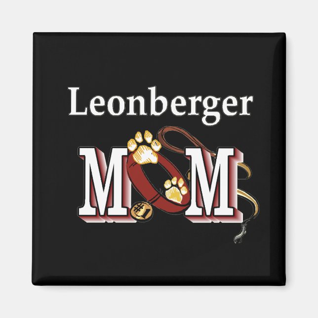 Leonberger MAMMA Gifts Magnet (Framsidan)