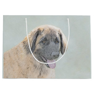 Leonberger Painting - Cute Original Hund Art