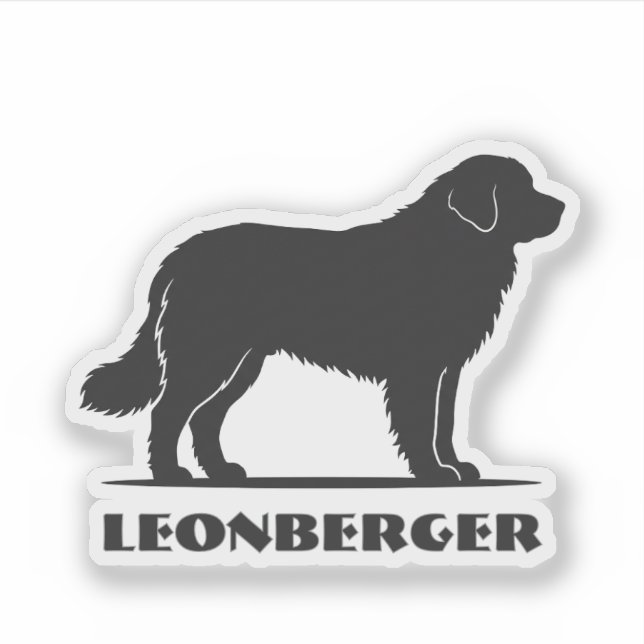 Leonberger ras klistermärken (Framsida)