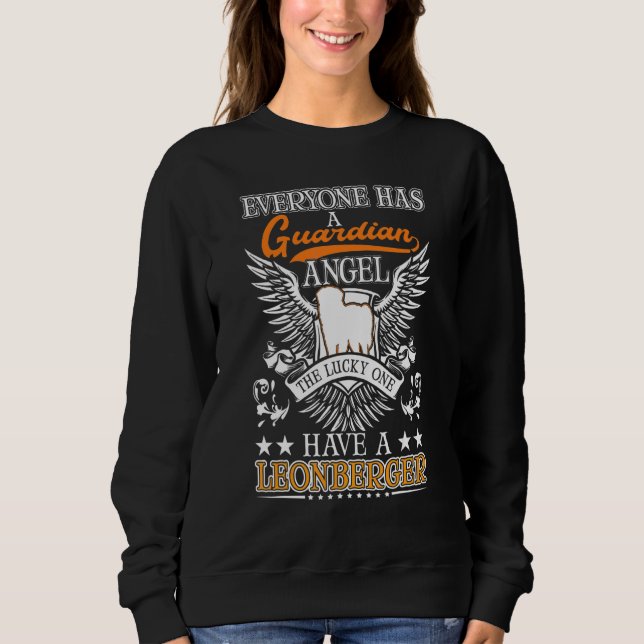Leonberger Skyddsängel T Shirt (Framsida)
