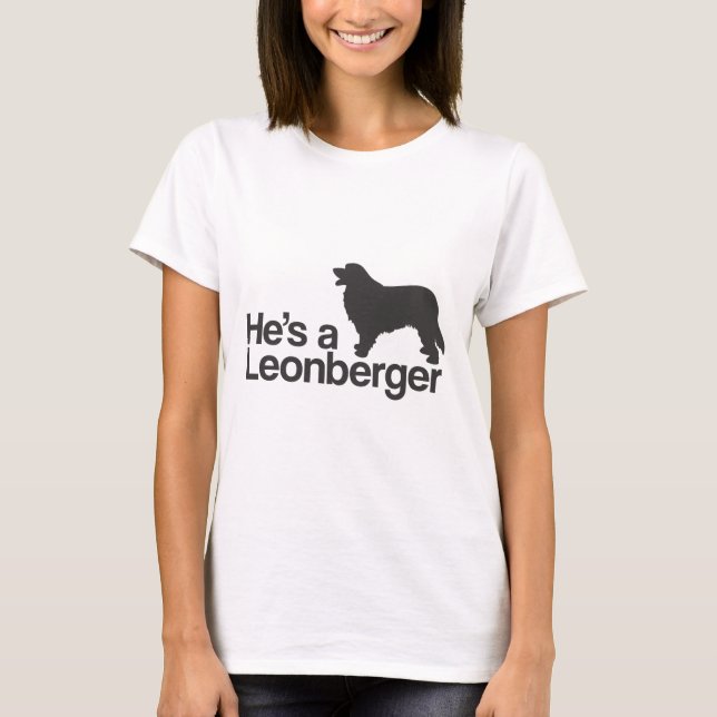 Leonberger Tee Shirt (Framsida)