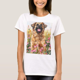 Leonberger Watercolor Kvinnors T-Shirt