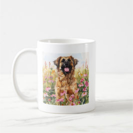 Leonberger Watercolor-mugg Kaffemugg