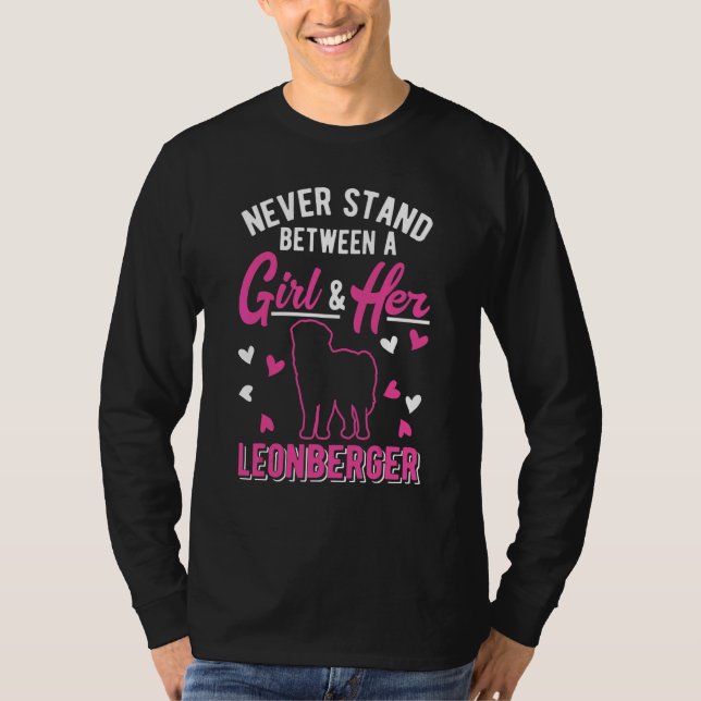 Leonbergerflicka T Shirt (Framsida)