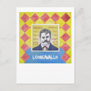 Leoncavallo Vykort