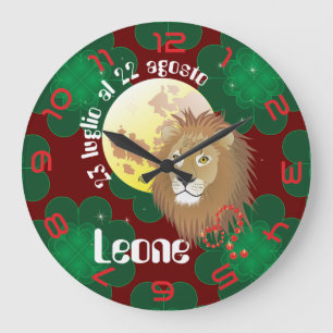 Leone 23 luglio al 22 agosto Orologio Stor Klocka