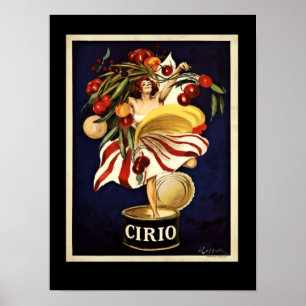 Leonetto Cappiello 1920-tal affisch "Cirio"