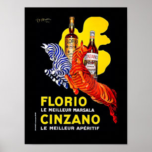 Leonetto Cappiello Art Deco Liqueur Affisch