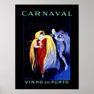 Leonetto Cappiello Art Deco Poster Carnaval