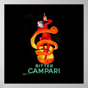 Leonetto Cappiello Bitter Orange Liqueur Poster