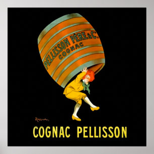 Leonetto Cappiello Cognac Pelisson-reklam Poster