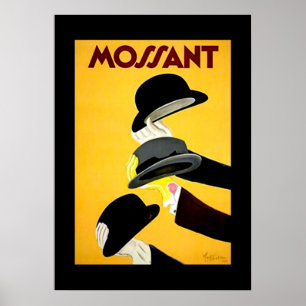 Leonetto Cappiello-Fransken 1920 Poster "Mossaki"