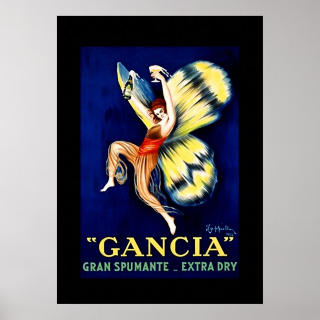 Leonetto Cappiello Gran Spumonte Poster (Framsidan)