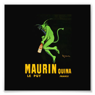 Leonetto Cappiello Maurin Apertif-reklam Fototryck