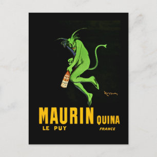 Leonetto Cappiello Maurin Apertif-reklam Vykort