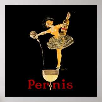 Leonetto Cappiello Pernis Vin Reklamaffisch Poster