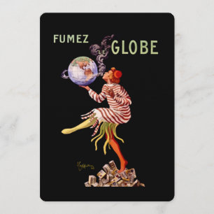 Leonetto Cappiello Rökande Reklamplakat Inbjudningar