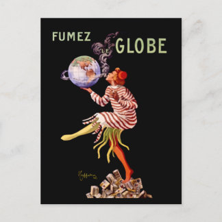 Leonetto Cappiello Rökande Reklamplakat Vykort