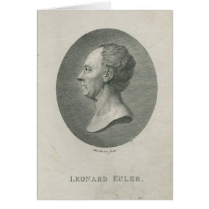 Leonhard Euler Hälsningskort