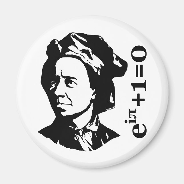 Leonhard Euler Magnet (Framsidan)