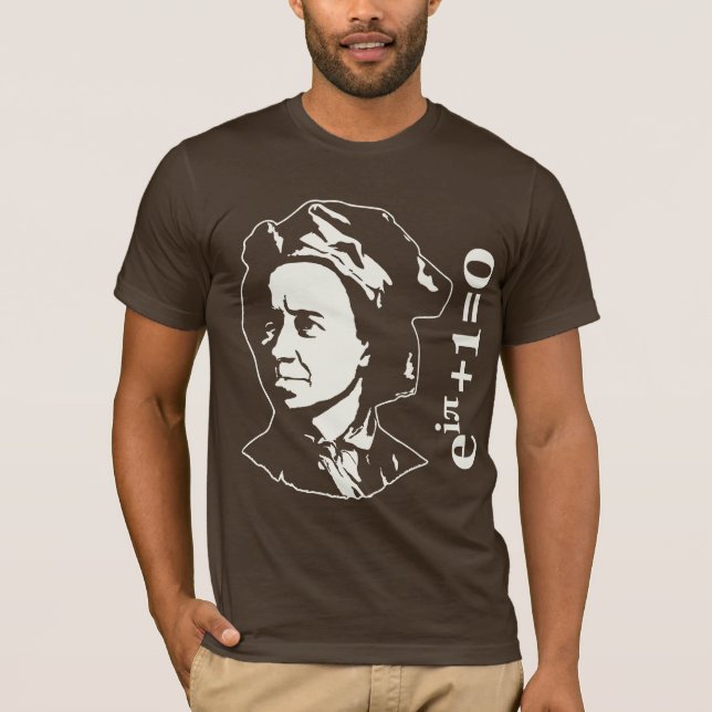 Leonhard Euler T-shirt (Framsida)