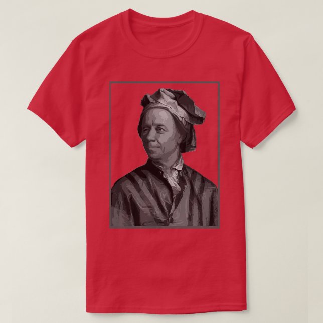 Leonhard Euler T Shirt (Design framsida)
