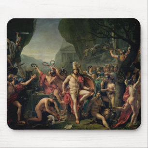 Leonidas på Thermopylae, 480 BC, 1814 Musmatta